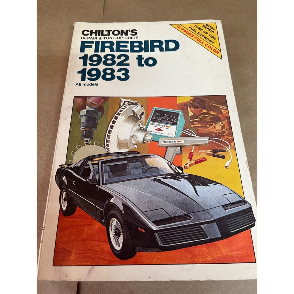 VTG Chilton's Firebird 1982 to 1983 Auto Repair Manual Paperback GUC‎